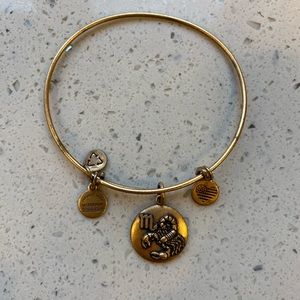 Alex and Ani Scorpio charm bangle